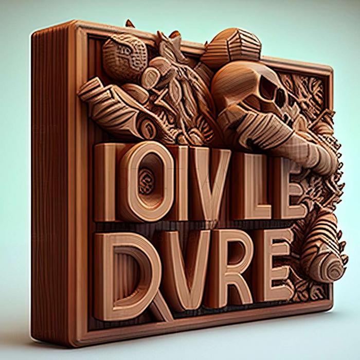3D model Move or Die game (STL)